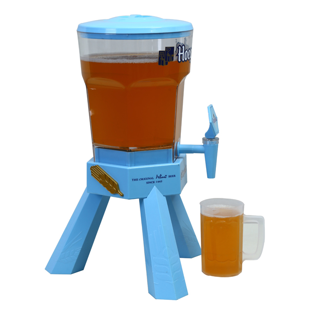 Triangle beer dispenser